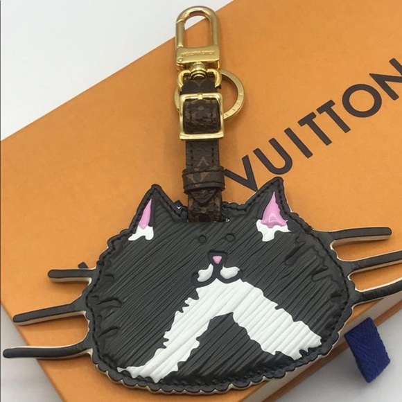 Louis Vuitton Accessories - Louis Vuitton Catogram Key Chain Charm Limited